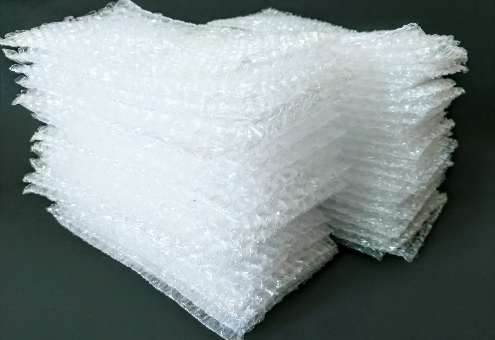 100 - 5"×8"  Bubble Out Protective Clear Pouches Bags Non Sealing