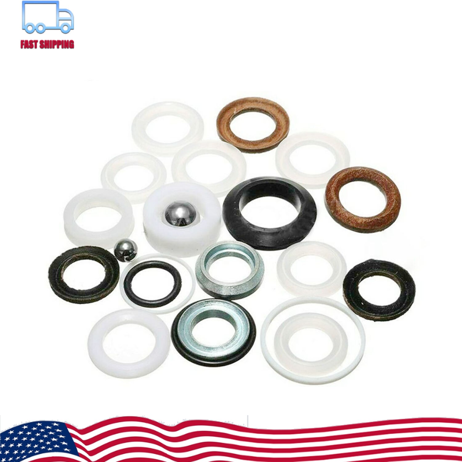 244194 Pump Repair Packing Kit for Graco 295 390 395 490 495 595 3400 Sprayer