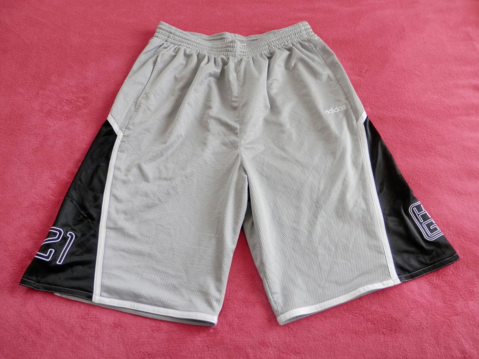 Adidas VinTage KEVIN GARNETT CAPTAIN Short Basketball Pant gym Celtic Men sz 2XT