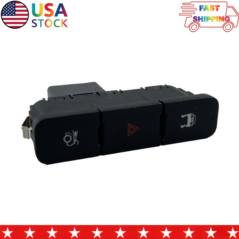 Hazard Traction Control Button Switch AR3T13D734ACW for Ford Mustang 2010 - 2014