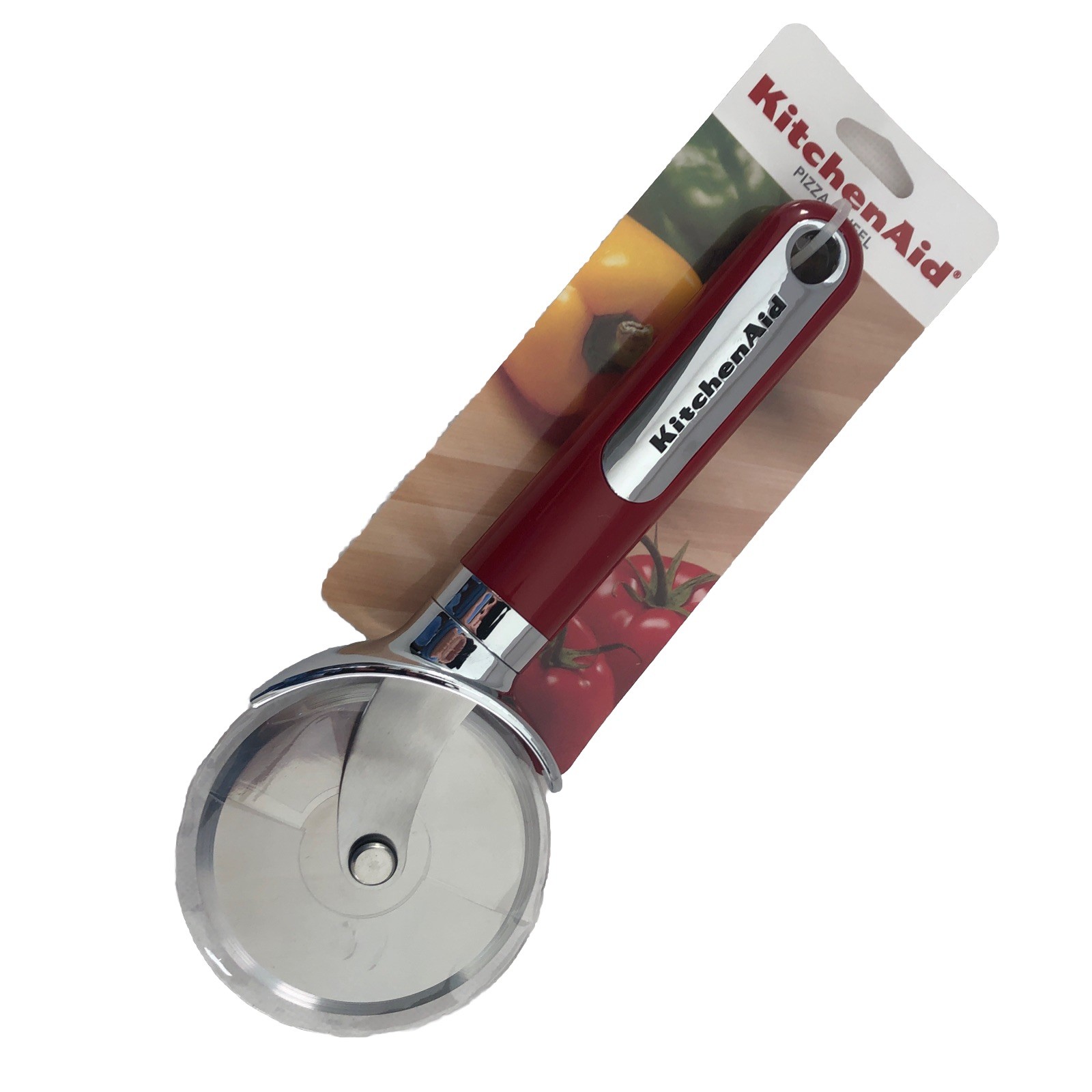 New KitchenAid Classic Empire Red HERA Pizza Wheel Cutter