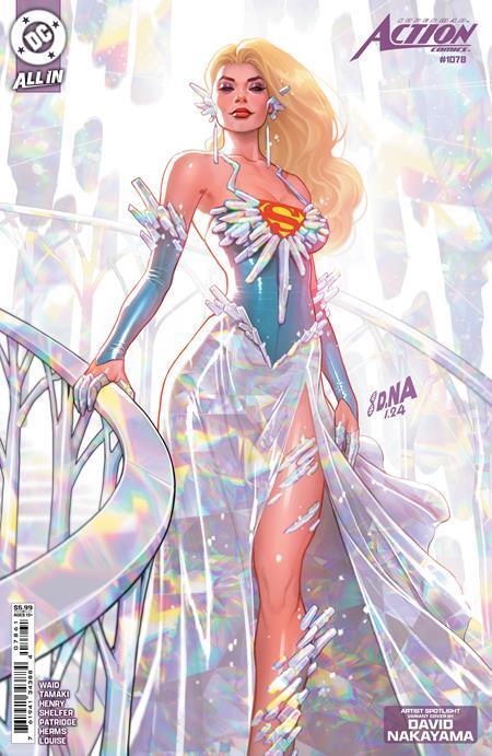 ACTION COMICS #1078 CVR D DAVID NAKAYAMA ARTIST SPOTLIGHT CARD STOCK VAR DC