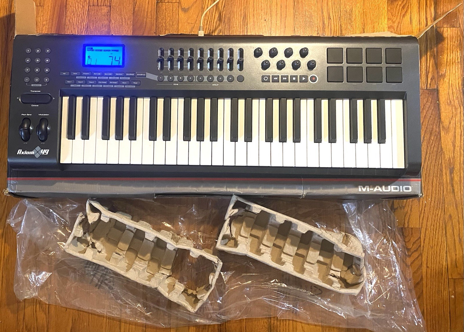 M-Audio Axiom 49 Key USB MIDI Keyboard Controller - Black