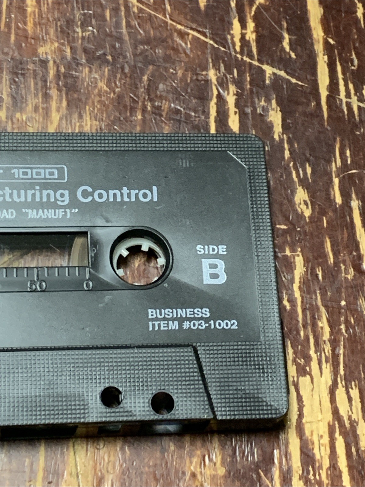 Timex Sinclair 1000 Manufacturing Control Computer Cassette Tape - Vintage