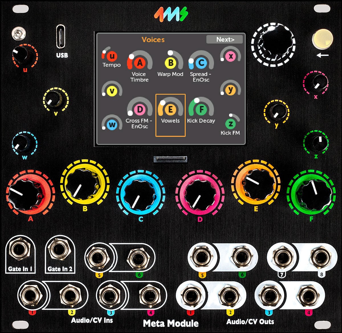 4MS METAMODULE : NEW : [DETROIT MODULAR]