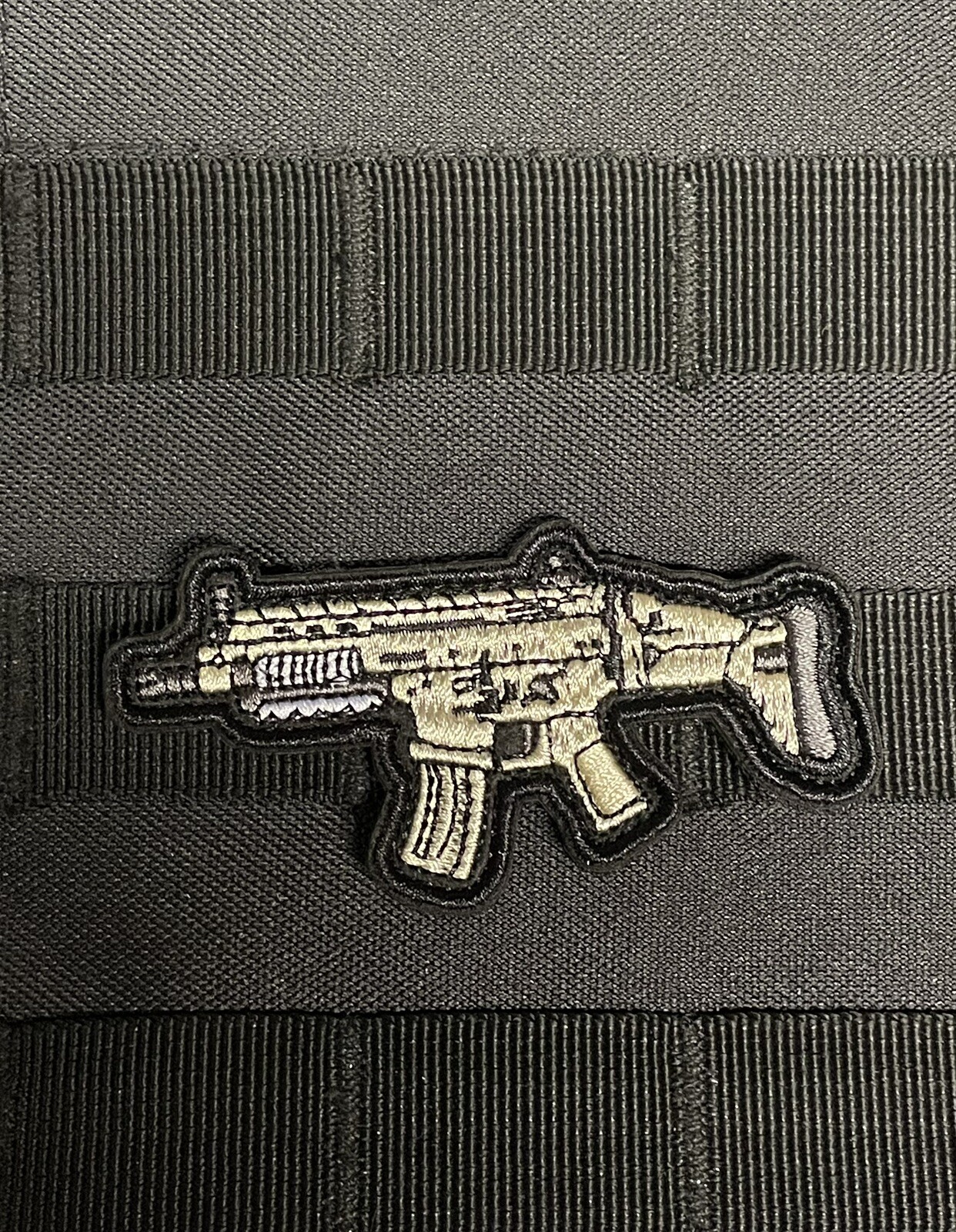 FN SCAR 308 762 Operator Rifle Gun Army Weapon Tactical Morale Patch Hook Loop