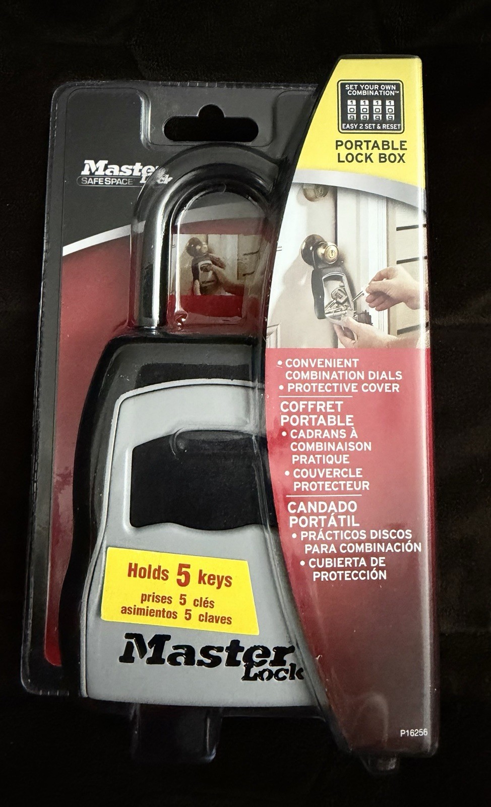 MASTER LOCK 5400D PORTABLE LOCK BOX Brand New