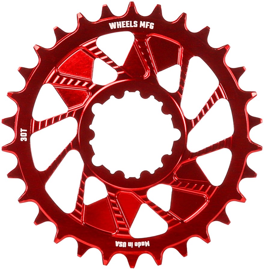 Wheels Manufacturing Direct Mount Chainring - 30t, 3-Bolt Direct Mount, 3mm