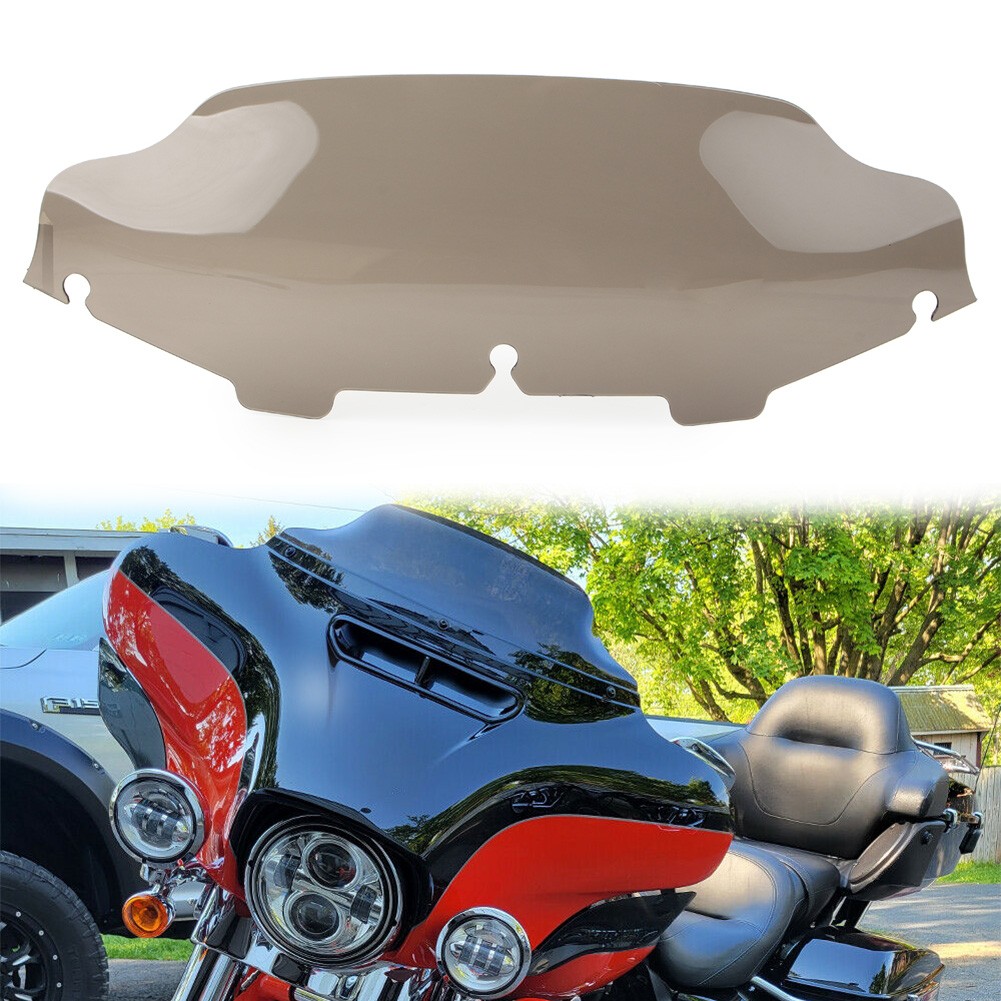 6"Wave Windshield Windscreen For Harley Touring Electra Street Glide 1996-13 US
