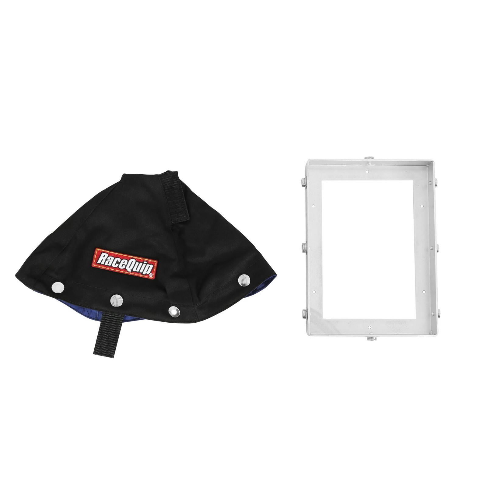 RaceQuip 871001RQP Shifter Boot 7-1/2 x 5-1/2 in Base 6 in Tall Aluminum/Fire