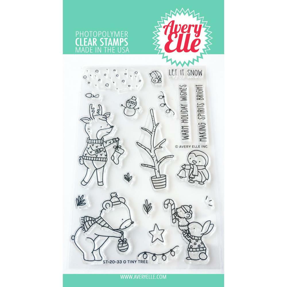 Avery Elle "O TINY TREE" Clear Stamps Only OR Stamp & Die Bundle 2020