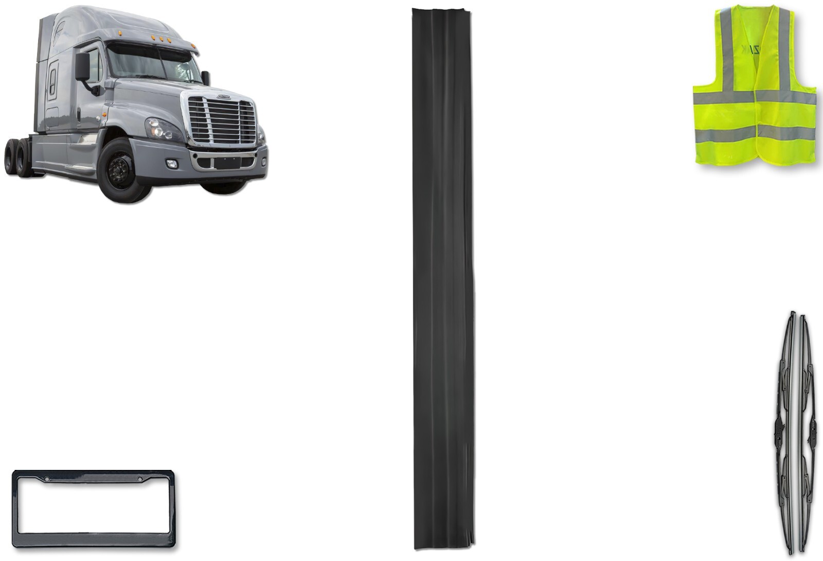 Lower Cab Fairing Extension for Right Side, Freightliner Cascadia 2008-2016
