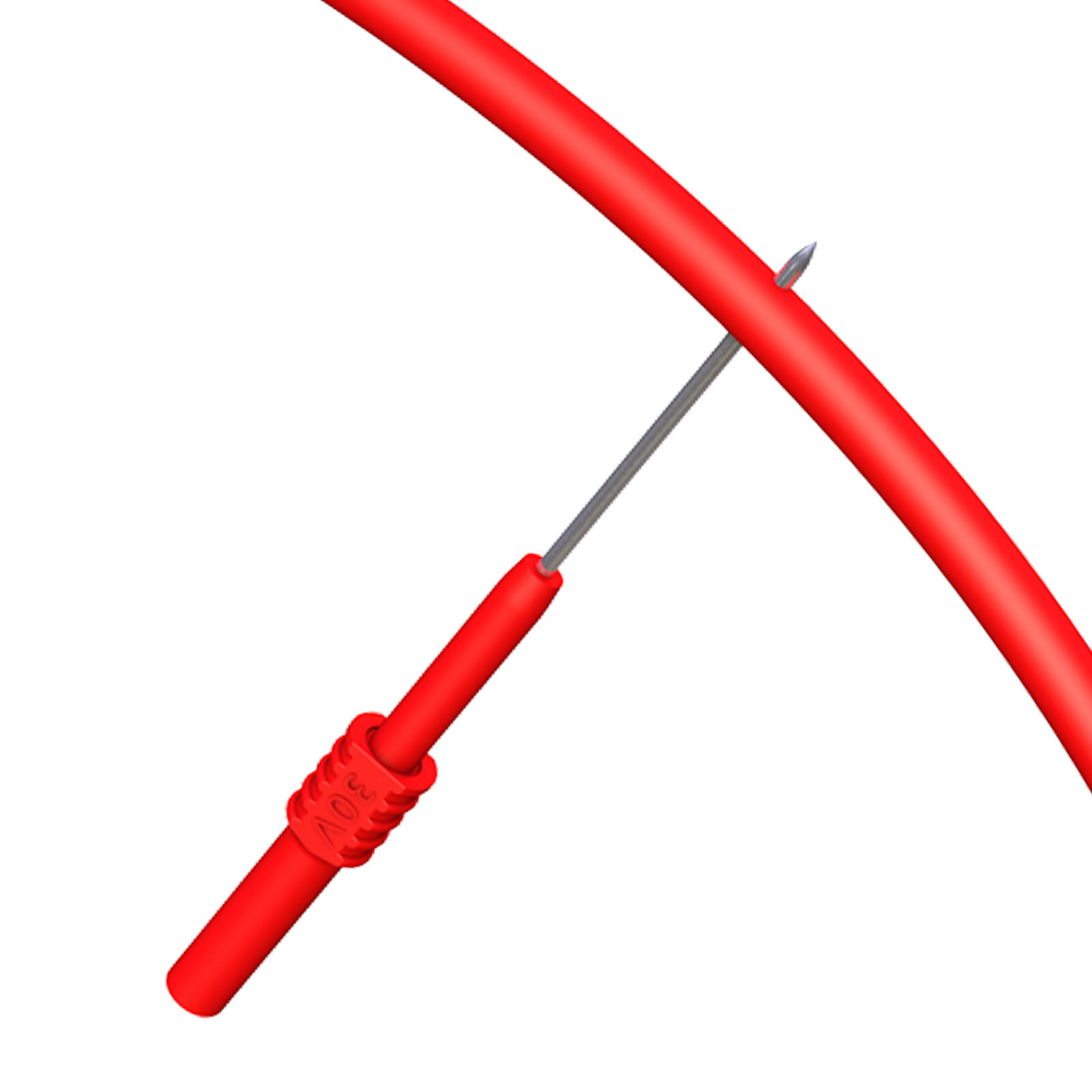 2PCS Back Probe Pins Flexible Bendable Test Probes for Wire Piercing Automotive