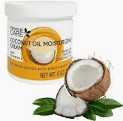 Personal care coconut oil moisturizing cream