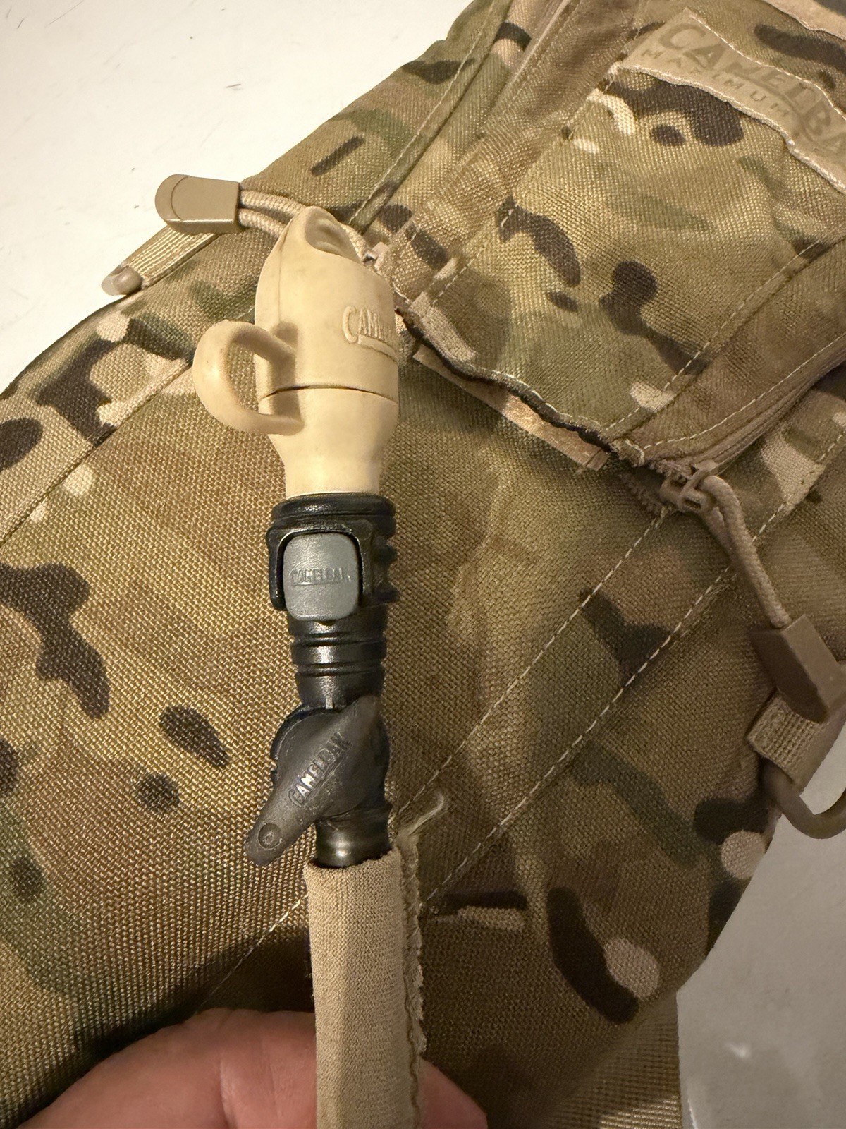 CamelBak Maximum Gear Military Hydration Pack Multicam Backpack 3L Used