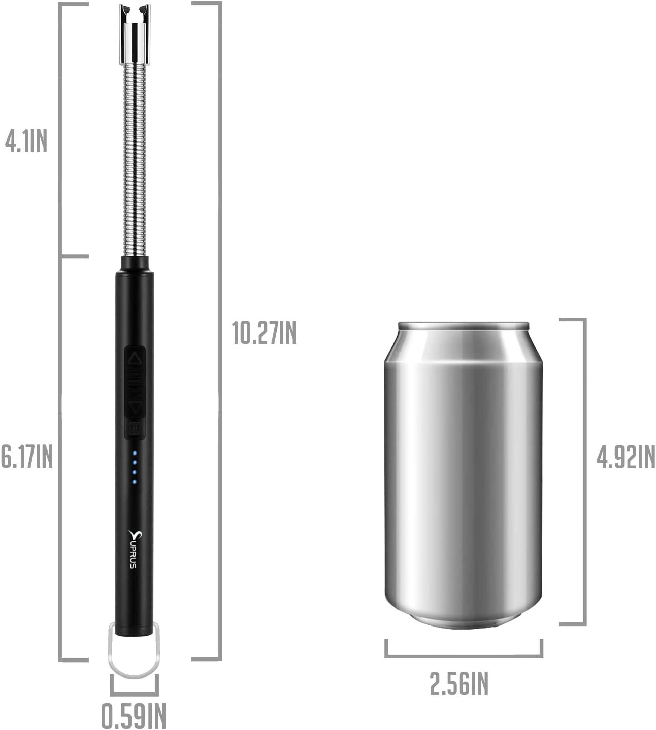 Encendedor De Arco Electrico Recargable USB a Prueba De Viento Para Cocinar