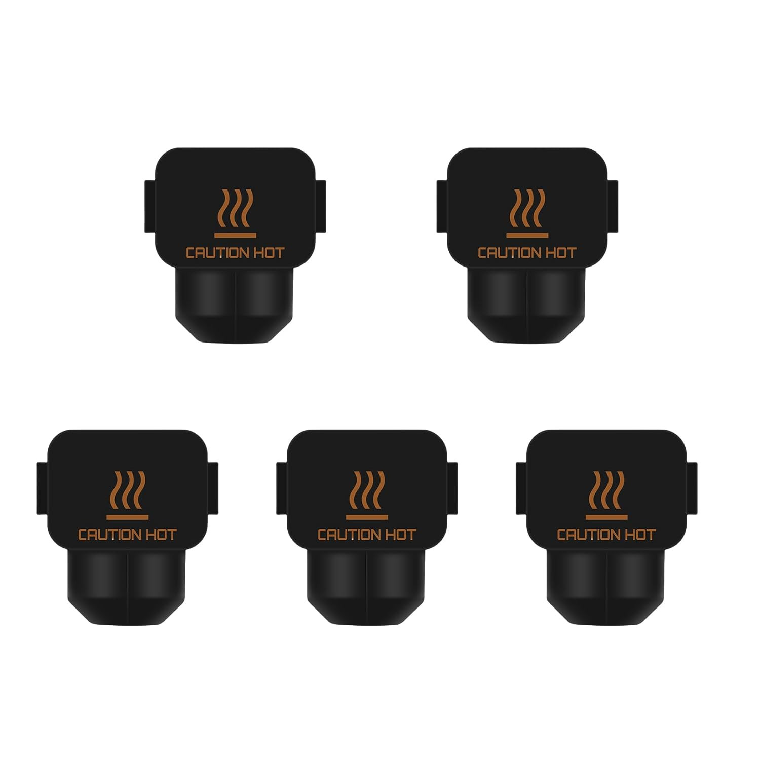 5PCS Silicone Socks for A1, 3D Printer High Temperature Resistance Hotend Nozzle