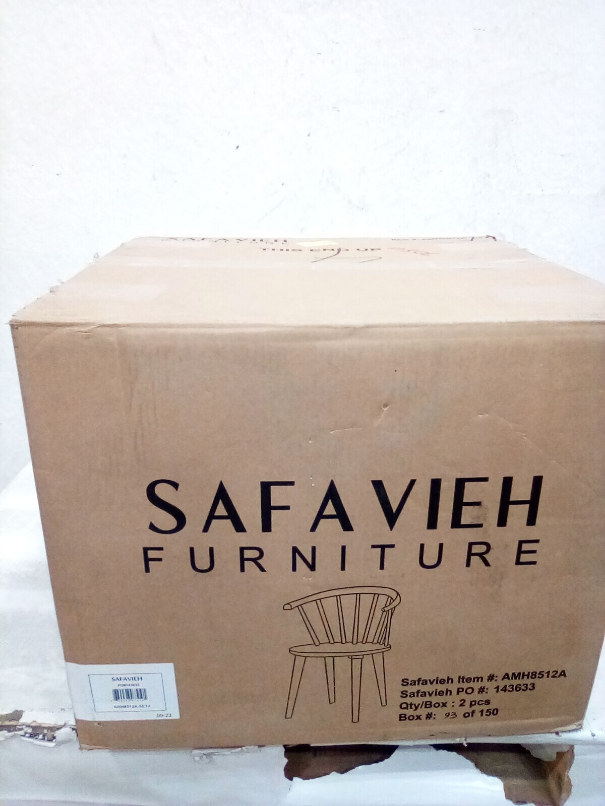 Safavieh BLANCHARD SIDE CHAIR, Reduced Price 2172728946 AMH8512A