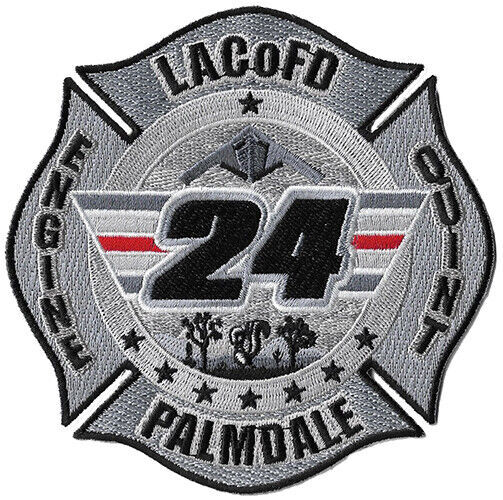 LA County Station 24 - Grey Palmdale Skunk  NEW Fire Patch