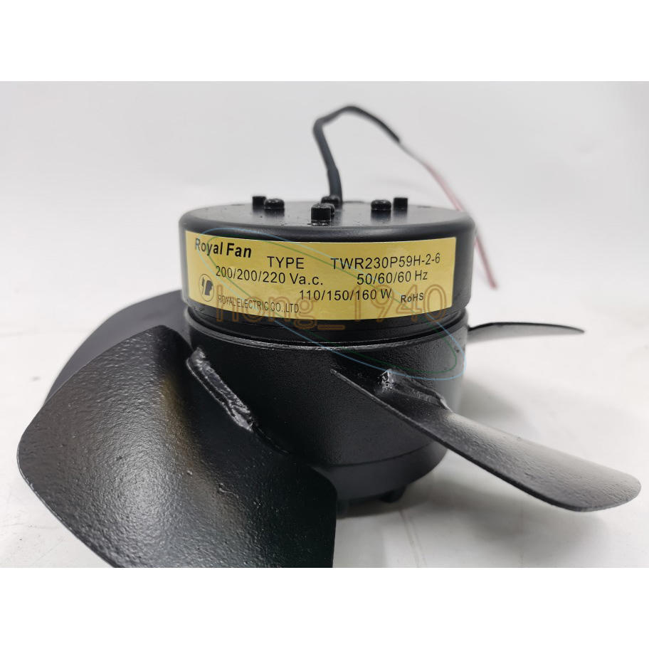 ONE Royal Fan TWR230P59H-2-6 200/220VAC 110/150/160W Motor Cooling Fan New