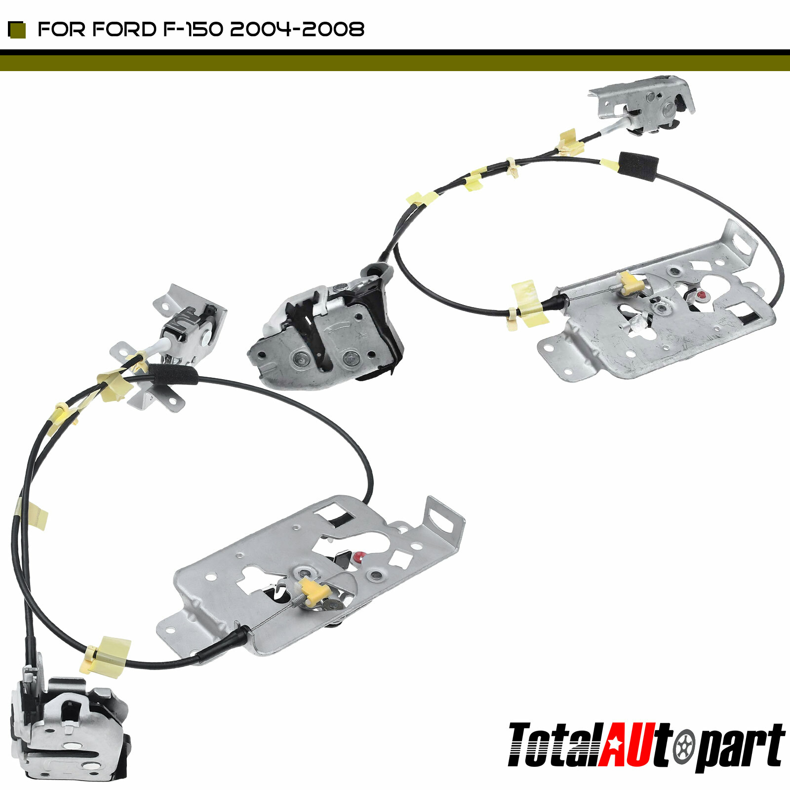 2Pcs Door Lock Actuators for Ford F-150 04-08 Rear Left & Right 6L3Z18264A00B