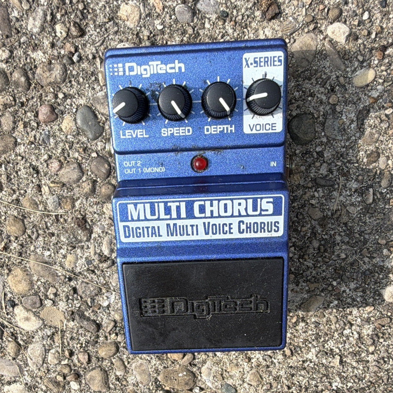 DigiTech X-Series Multi Chorus Digital Chorus Pedal for Electric Guitar XMC