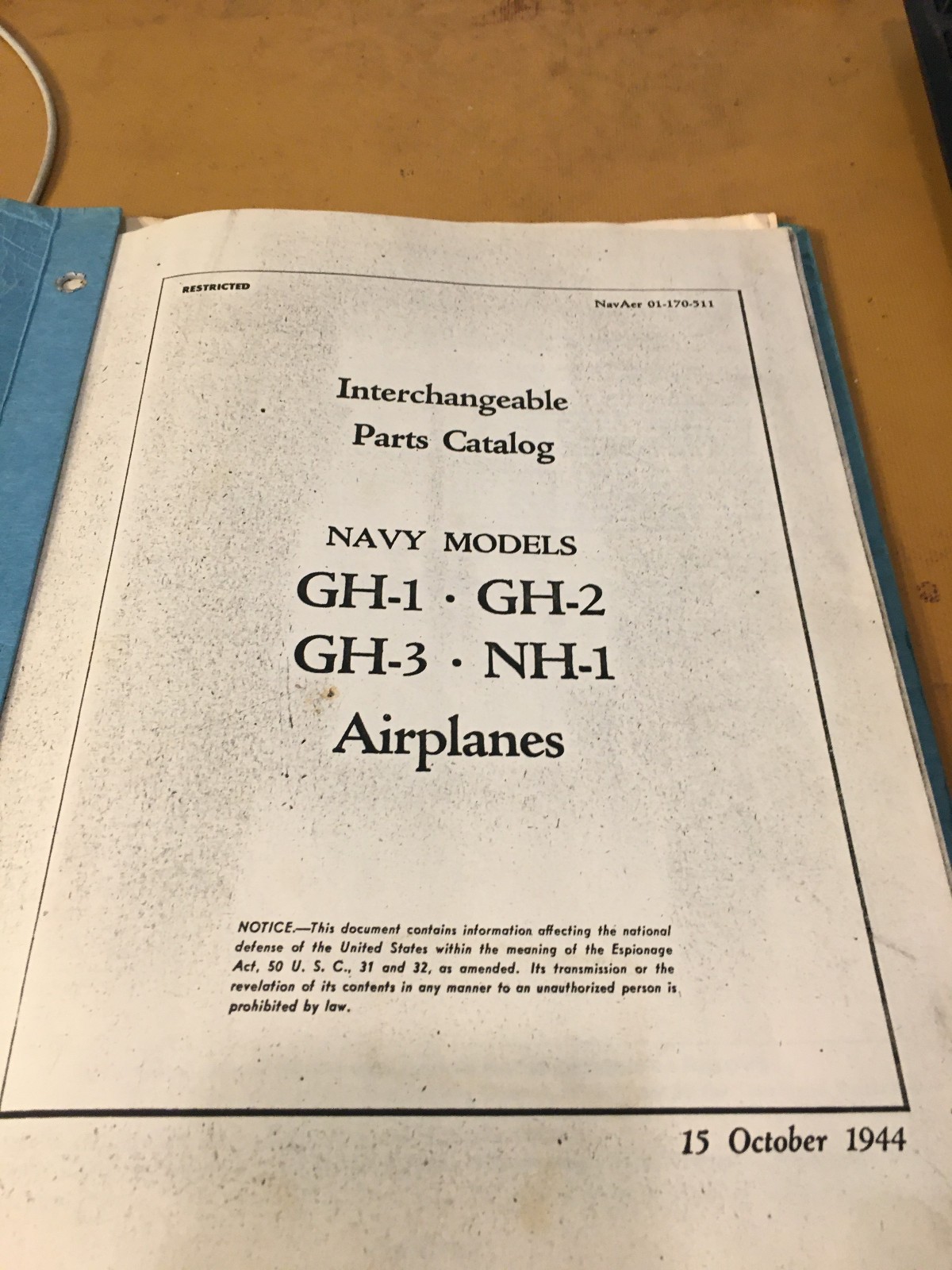 Howard Aircraft DGA, GH-1, GH-2, GH-3  & NH-1 interchangeable Parts Manual