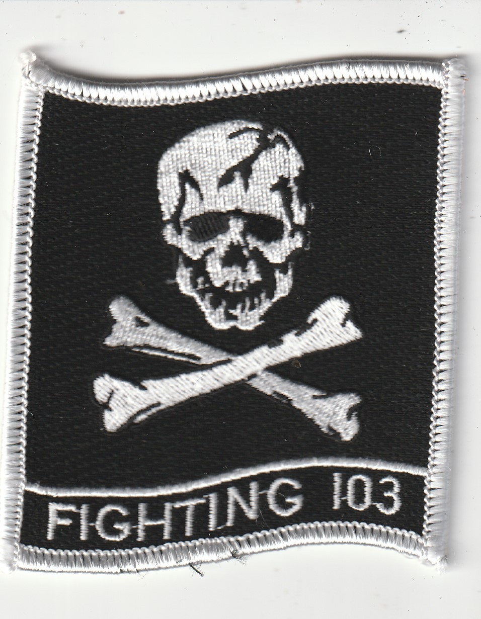 US NAVY USN   Strike Fighter Sqn 103 STRKFITRON 103 VFA-103 'Jolly Rogers' patch