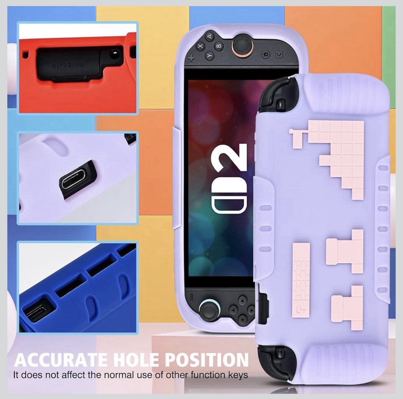 Slim Protective Case for Nintendo Switch 2 Silicone Shockproof Cover