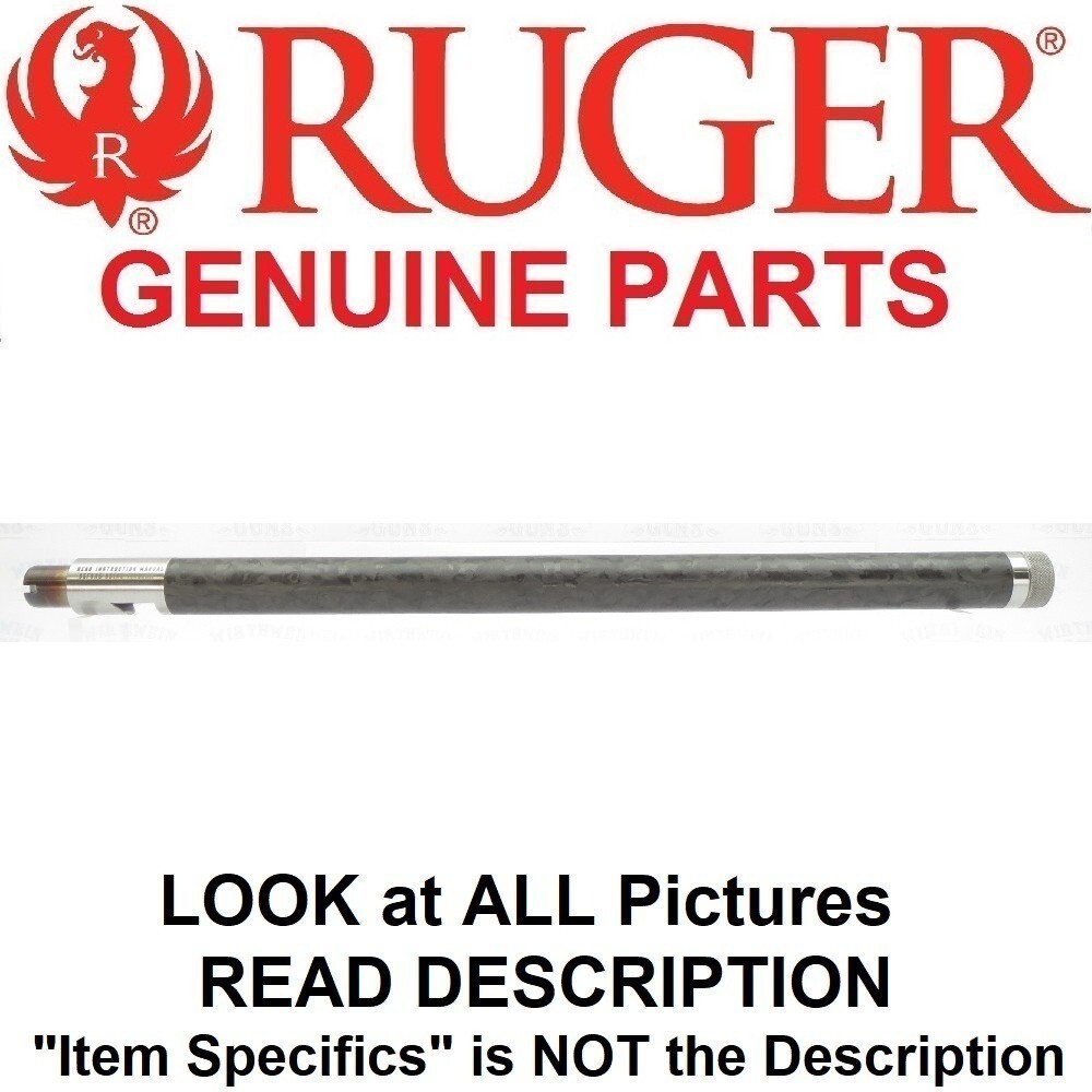 NEW RUGER 10/22 Tensioned Carbon Fiber .920" BULL Rifle Barrel 16.1"
