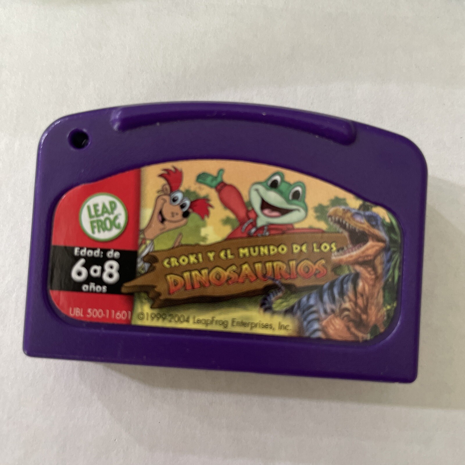 Leap Frog Leap Pad Learning System Cartridge Only Spanish Dinosaurios Dinosaurs