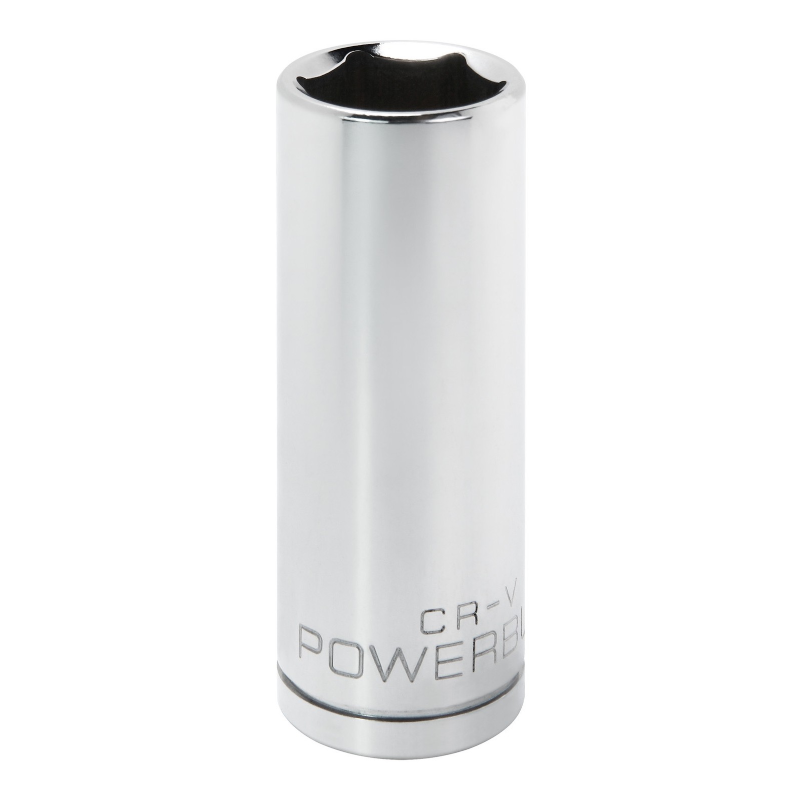 Powerbuilt 1/2 Inch Drive x 13/16 Inch 6 Point Deep Socket - 642204
