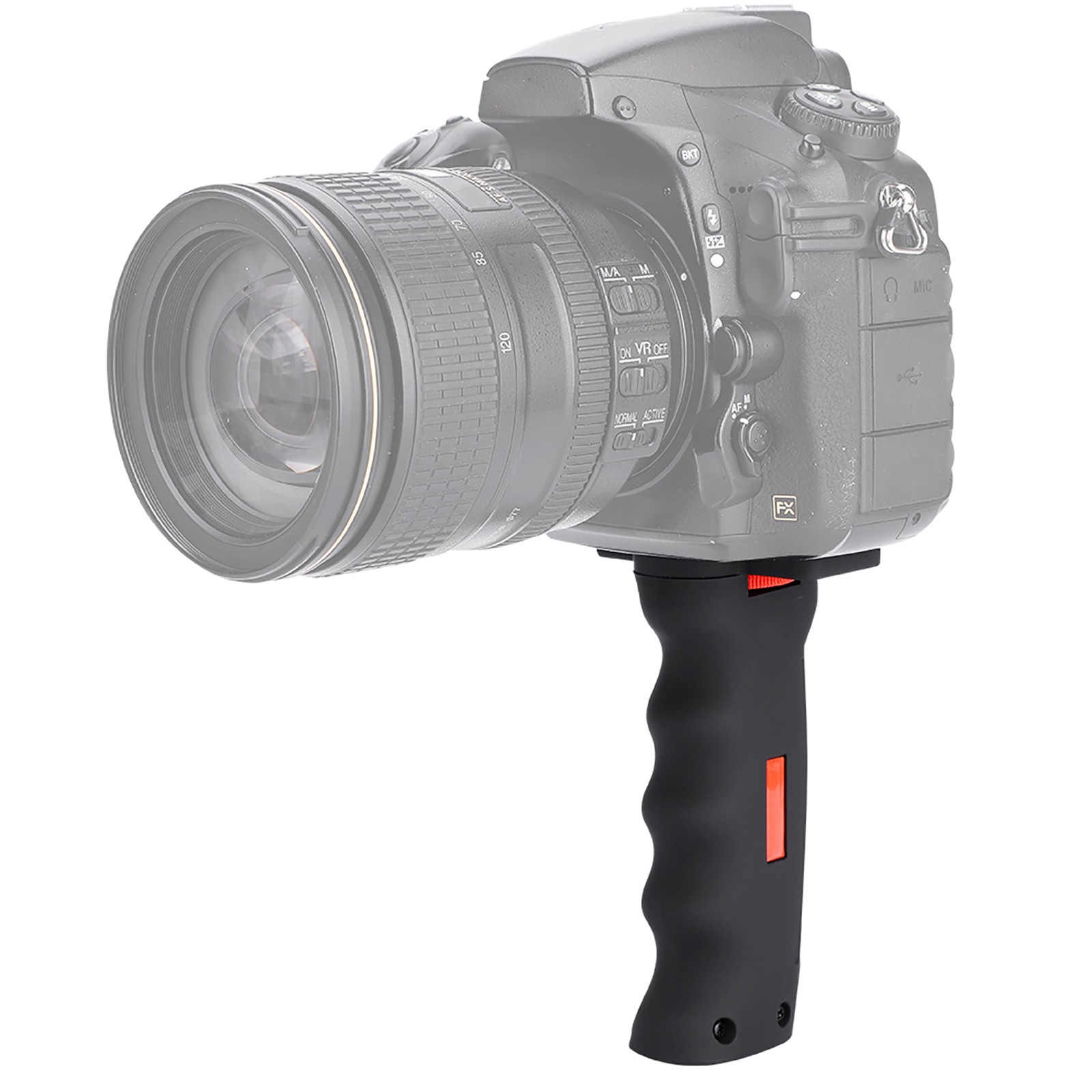 Camera Handle Grip Mount Portable Plastic 1/4 Screw Extension Handheld Wit BEA