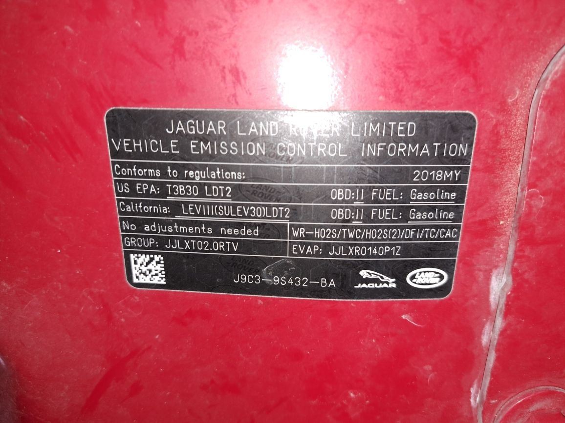 2018 E-pace Display Screen Sku#4061962
