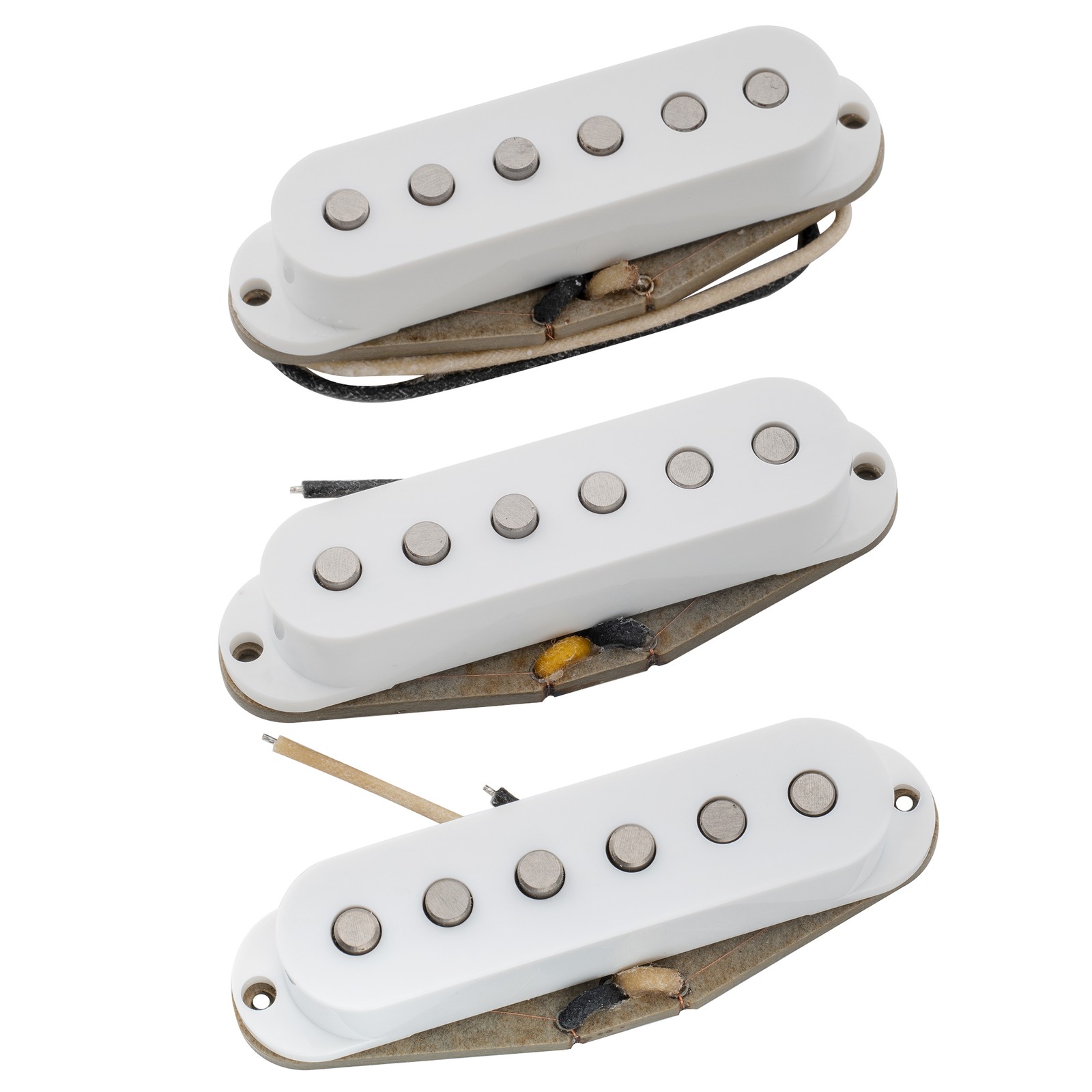 The Revival Pickups Grey Bottomed Blues Vintage Alnico 5 Single Coil Pickups Set