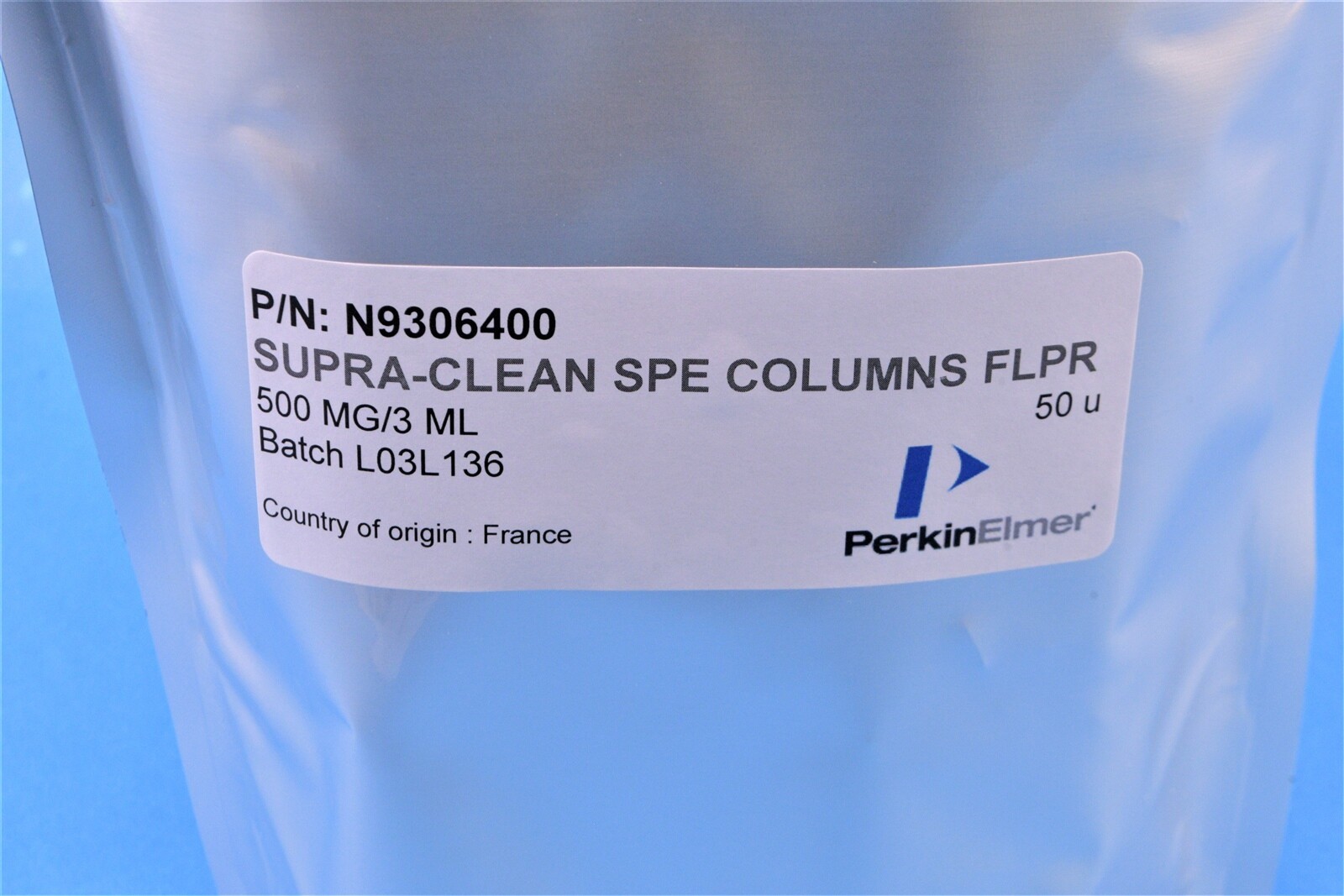 PerkinElmer Supra-Clean Florisil Pesticide Grade SPE Column 500 mg 3 mL N9306400