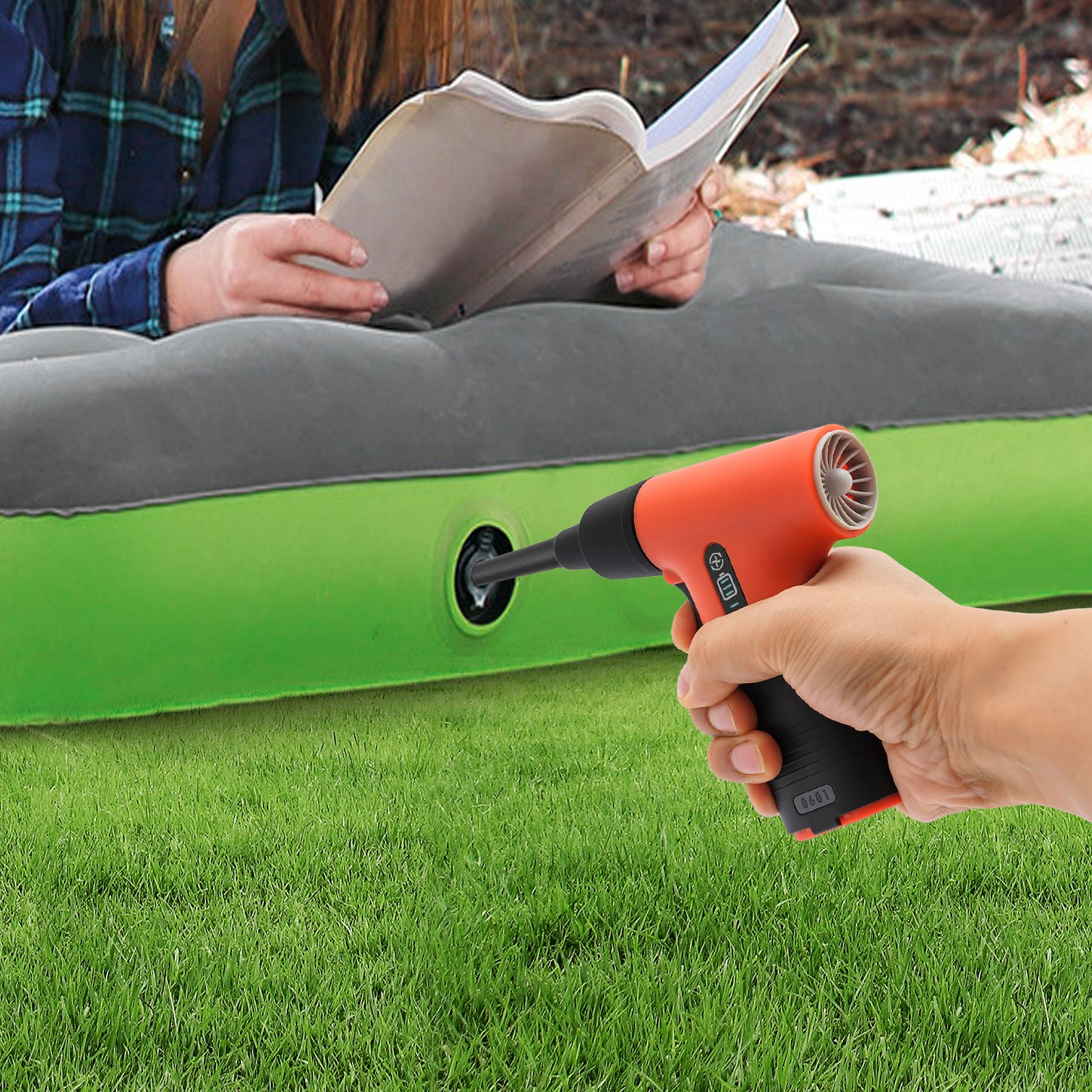Tiny Electric Cleaner Rechargeable Electric Air Duster, Compressed Air Duster