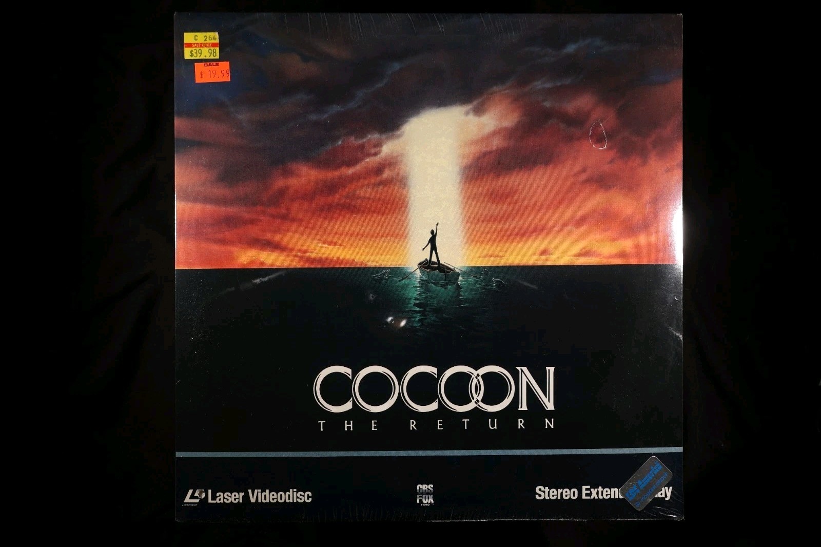 SEALED COCOON Laserdisc LD FULL SCREEN FORMAT VERY RARE GREAT FILM!