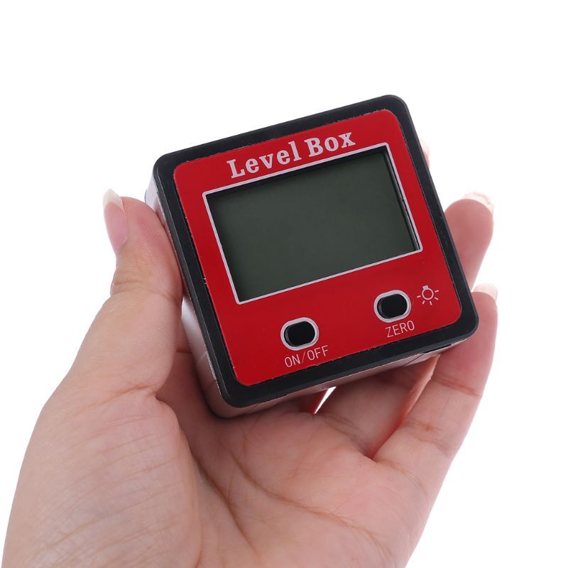 Digital Inclinometer Spirit Level Protractor Angle Gauge Meter Bevel Level for C