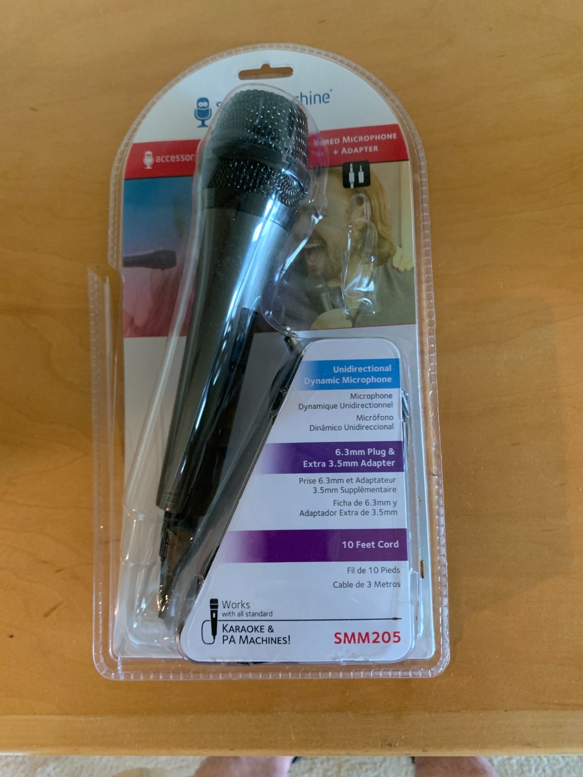 The Singing Machine SMM205 Dynamic Professional Microphone