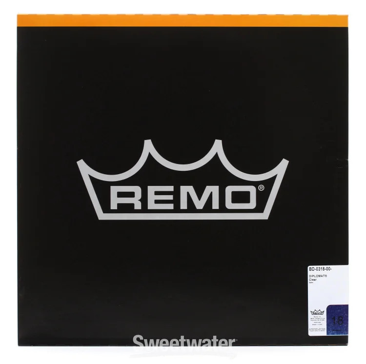 Remo Clear Diplomat Drumhead - 18"