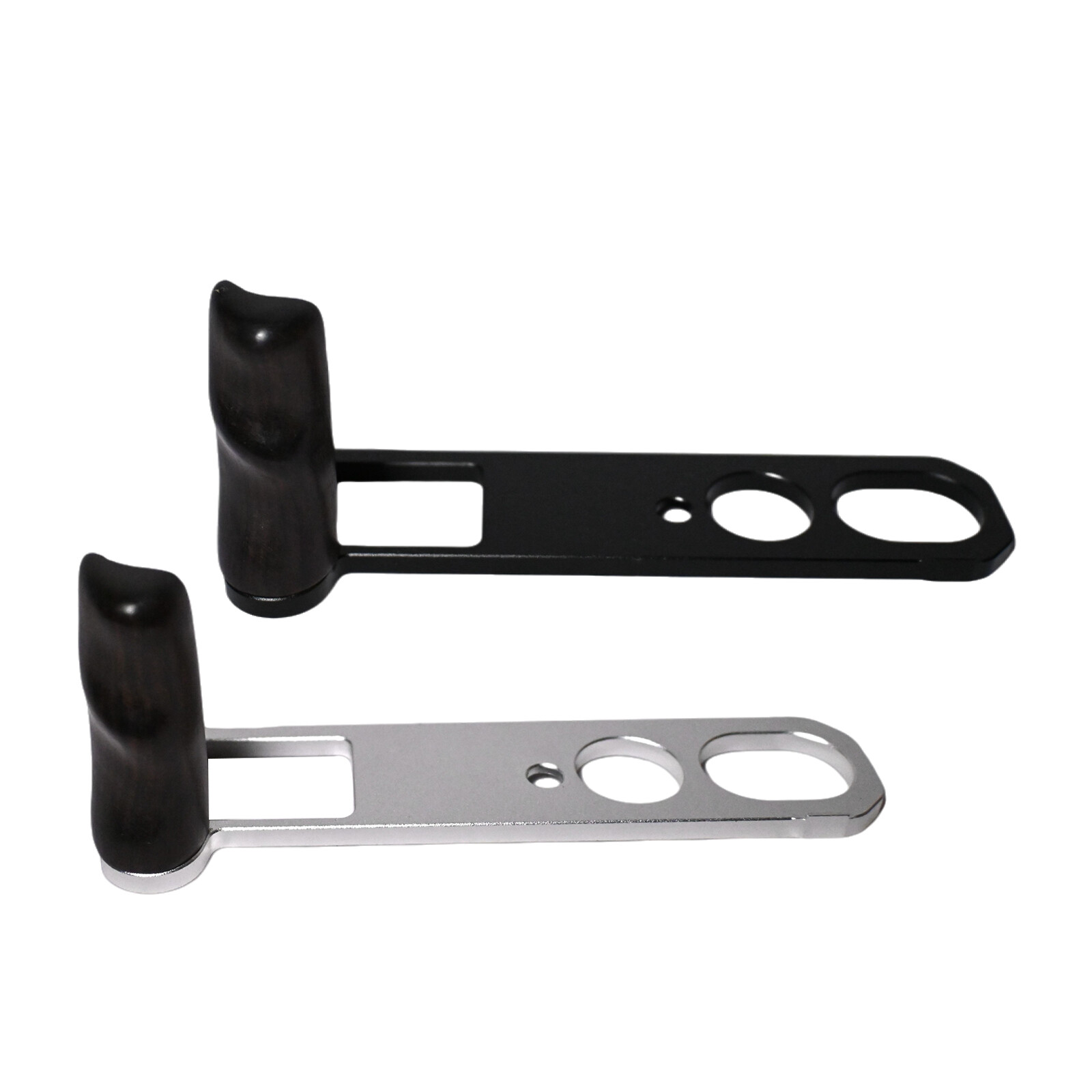 Wooden Handle Grip L Type metal Bracket Base Fit For NIKON F2 Film camera