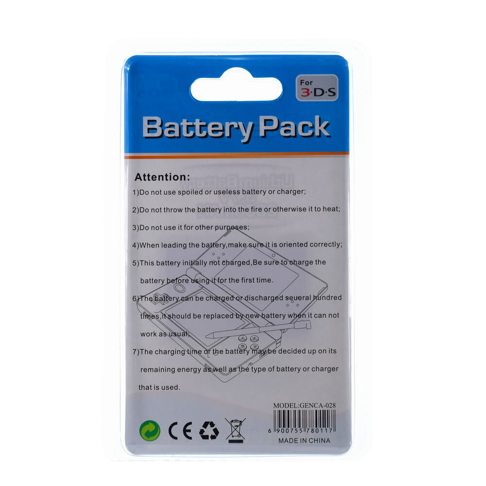 2x Battery for Nintendo 3DS, Wii U Pro Controller, Switch Pro Controller HAC-013