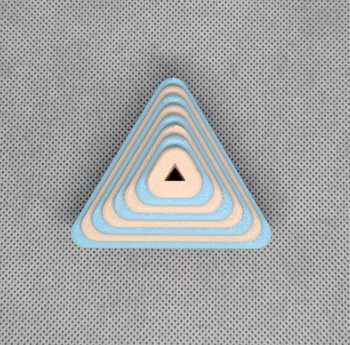 Triangle Clay Cutter Shape Set ~ Polymer Crafting Tool ~ Stackable Outline