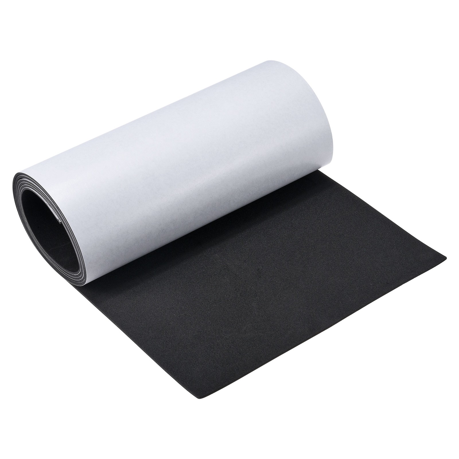 EVA Foam Sheets Black Self Adhesive Back 6.56ft x 11.8 Inch 2mm T