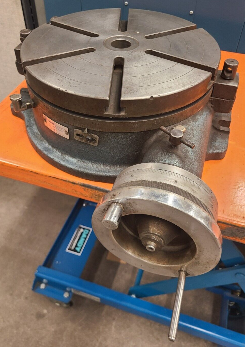 Yuasa Horizontal Precision Rotary Table 12" 550-112 Japan