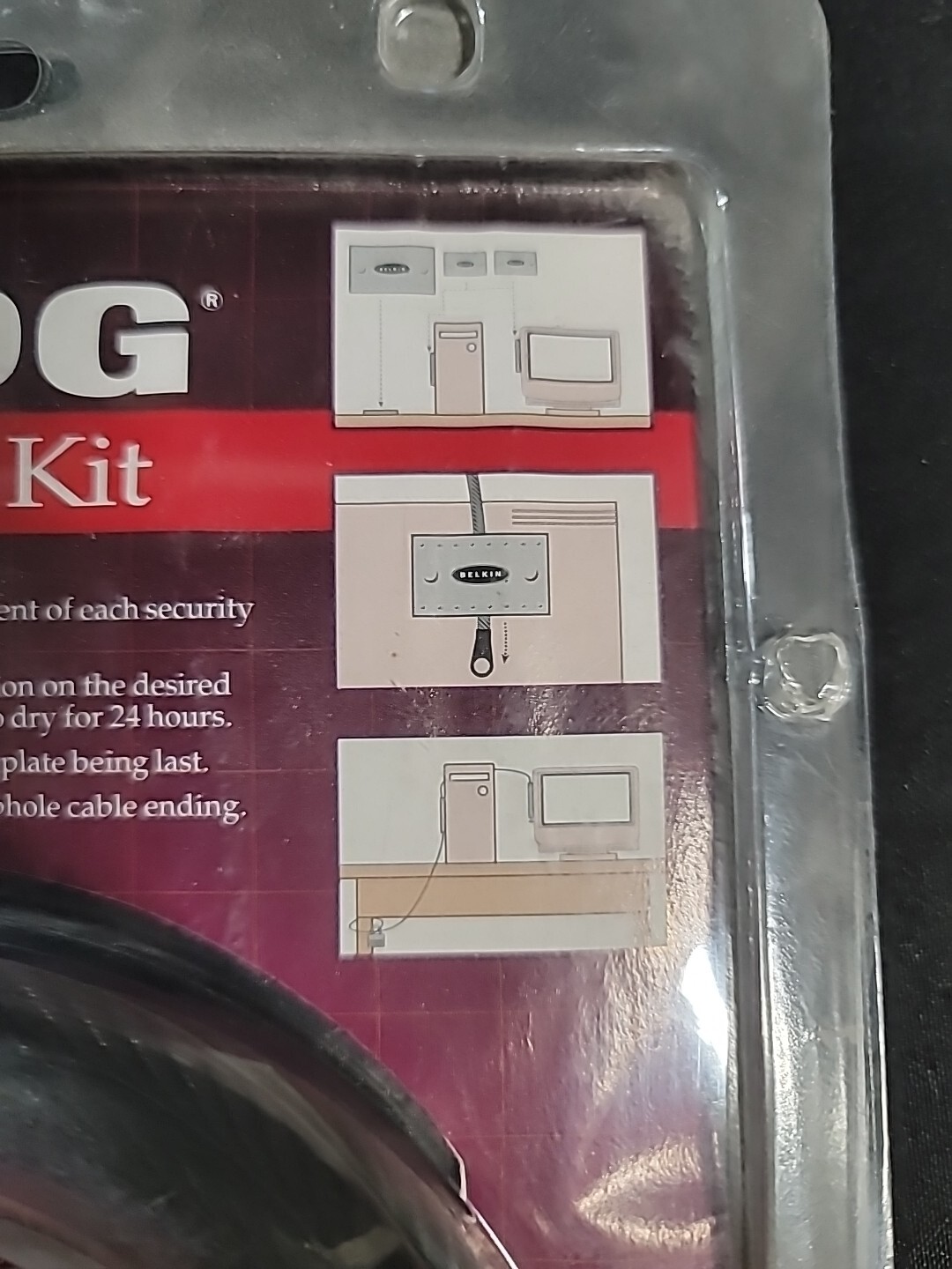 Belkin Bulldog Universal Security Kit Heavy Duty Computer Lock