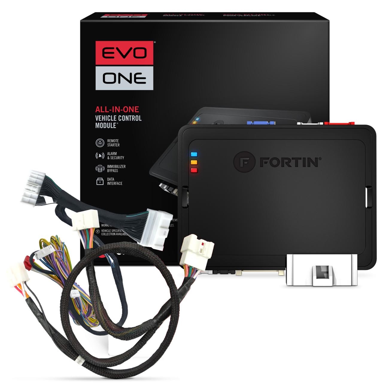 Fortin EVO-ONE Remote Start Module EVO-ONE-SUB3 Subaru T-Harness Bundle