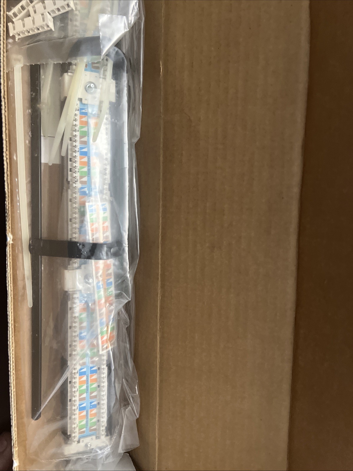 NOS Ortronics OR-PHD5E8U24 5E 24 port panel Cat 5e high density 8 port modules