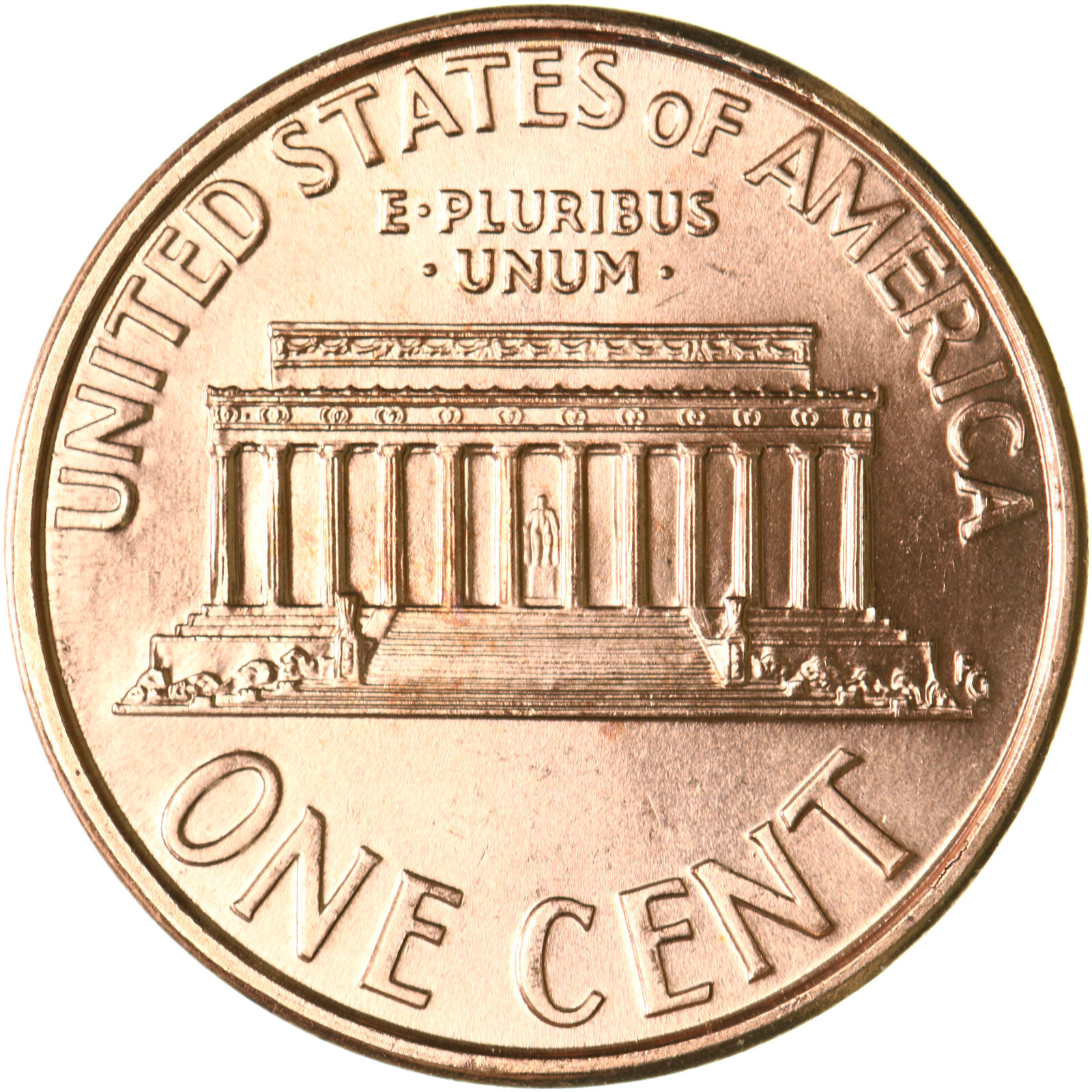 2000 (P) Lincoln Memorial Cent Choice BU Penny US Coin